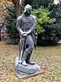 Skulptur Pál Kinizsi in Budapest von János Pásztor (1932)