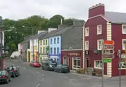 Straße in Kinvara 2007