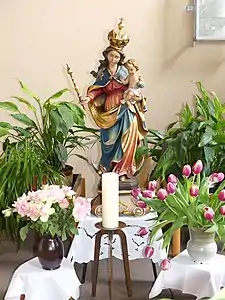 Mutter Gottes Statue