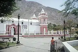 Templo Católico de Santiago die Kirche in Lunahuaná