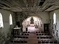 Langhaus Blick zum Chor