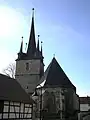 Wehrkirche St. Michael in Reinstädt (Lage→50.80927379555611.4751178025)