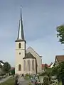 Die Kirche in Wollbach