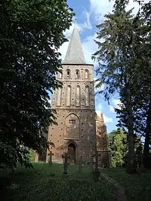 Kirche in Vilmnitz, Grablege seit 1351