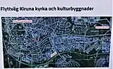 Geplante Kirchenumzugsroute