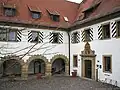 Blick in den Innenhof
