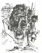 Selbstbildnis unter Morphium
