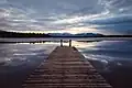 Kirchsee in der Abendsonne
