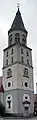 Kirchturm mit Eingangstür (2005)