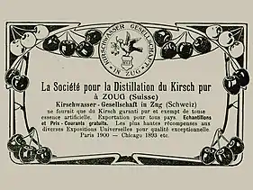 Inserat von 1870