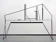 Kjell Varvin, O’Hoy, Skulptur, Eisen geschweißt, 1995.