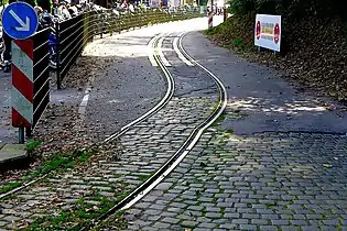 Schienenreste in Kohlfurth