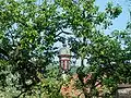 Blick durch den Klostergarten