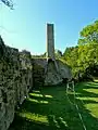 Kamin der Ruine