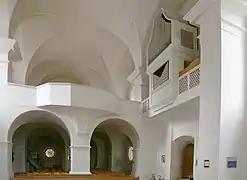 Innenraum nach Westen