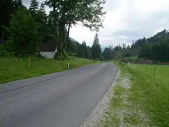 Passhöhe mit Kapelle