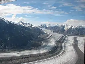 Das Kluane Icefield