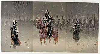 Landung japanischer Truppen im Japanisch-Chinesischen Krieg, 1895