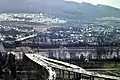 Südbrücke im Bau, März&nbsp;1972