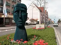 Blauer Kopf, 2004, Königsbrunn