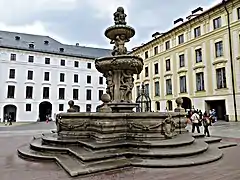 Brunnen 1686 Burg Hieronymus Kohl