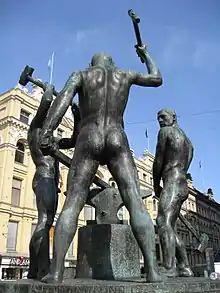 Felix Nylund: „Drei Schmiede“ (1932)