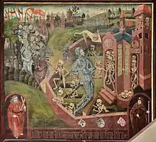 Votivbild im Kolberger Dom von 1492