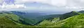 Panoramabild vom Gipfel nach Norden