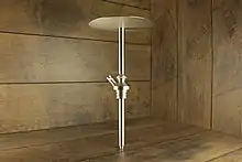 Rauchsäule inkl. Kohleteller und Tauchrohr