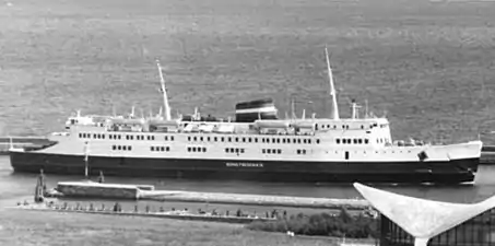 Dänisches Fährschiff Kong Frederik&nbsp;IX 1954–1963