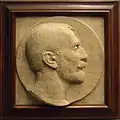 Medaillon Konrad Fiedler, 1890