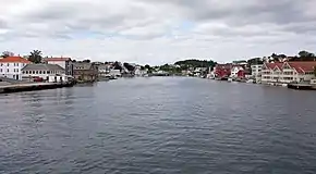 Blick auf Kopervik