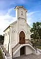 Kapelle und Mausoleum der Familie Zaleski aus der ersten Hälfte des 19. Jahrhunderts auf dem Friedhof von Veliuona