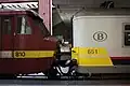 Kupplung mit einem Triebwagen der Reihe AM70