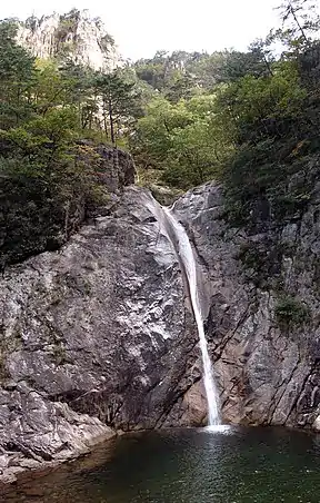 Biryong-Wasserfall
