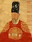 Eojin (어진) von König Yeongjo im Alter von 51 Jahren (1744)