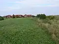 Siedlungshäuser am Bach
