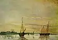 Schoner auf dem Aralsee; 1848
