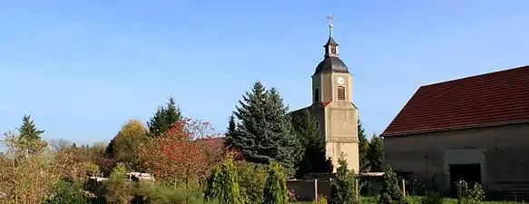 Nordseite der Kirche