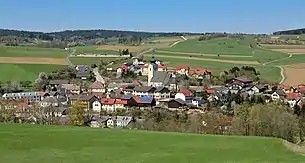 Kottes, Hauptort der Gemeinde Kottes-Purk