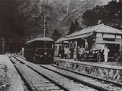 Station Kowakidani kurz nach der Eröffnung