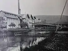 Kraftwerk von der Oberwasserseite, ca. 1926