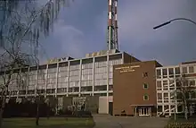 Hauptgebäude Kraftwerk Schilling der NWK in Stade