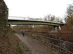 Der Krahmersteg im Jahr 2009