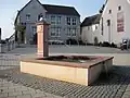 Brunnen bei der Evangelischen Kreuzkirche