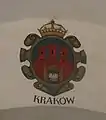 Krakauer Wappen in der Halle