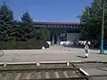 Bahnhofsgebäude in Krasnoperekopsk