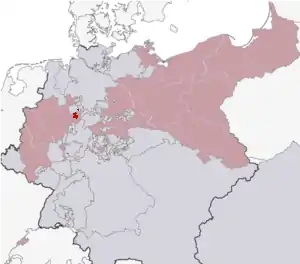 Kreis Brakel in Preußen 1818