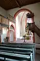 Kreuzwertheim, evangelisch-lutherische Kirche Zum Heiligen Kreuz, Innenansicht