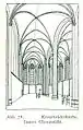 Kreuzherrenkirche, Innere Choransicht
